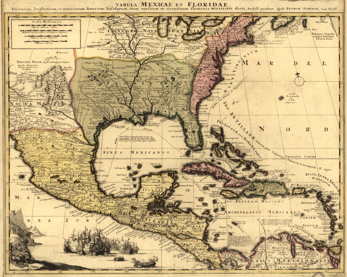Tabula Mexicae et Floridae
